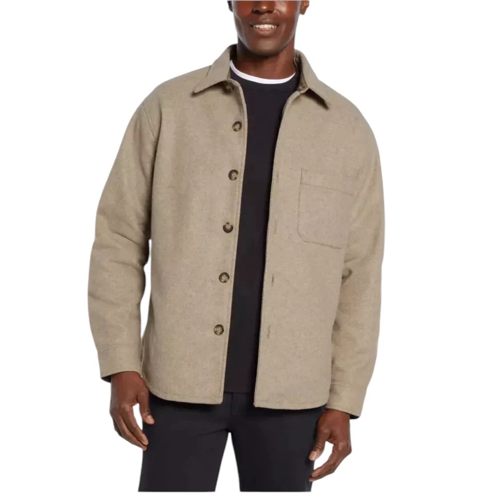 Banana Republic Tan Shirt Jacket